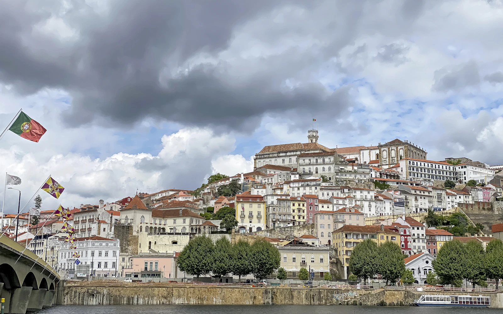 Coimbra: follow the city from the university to the Mondego.