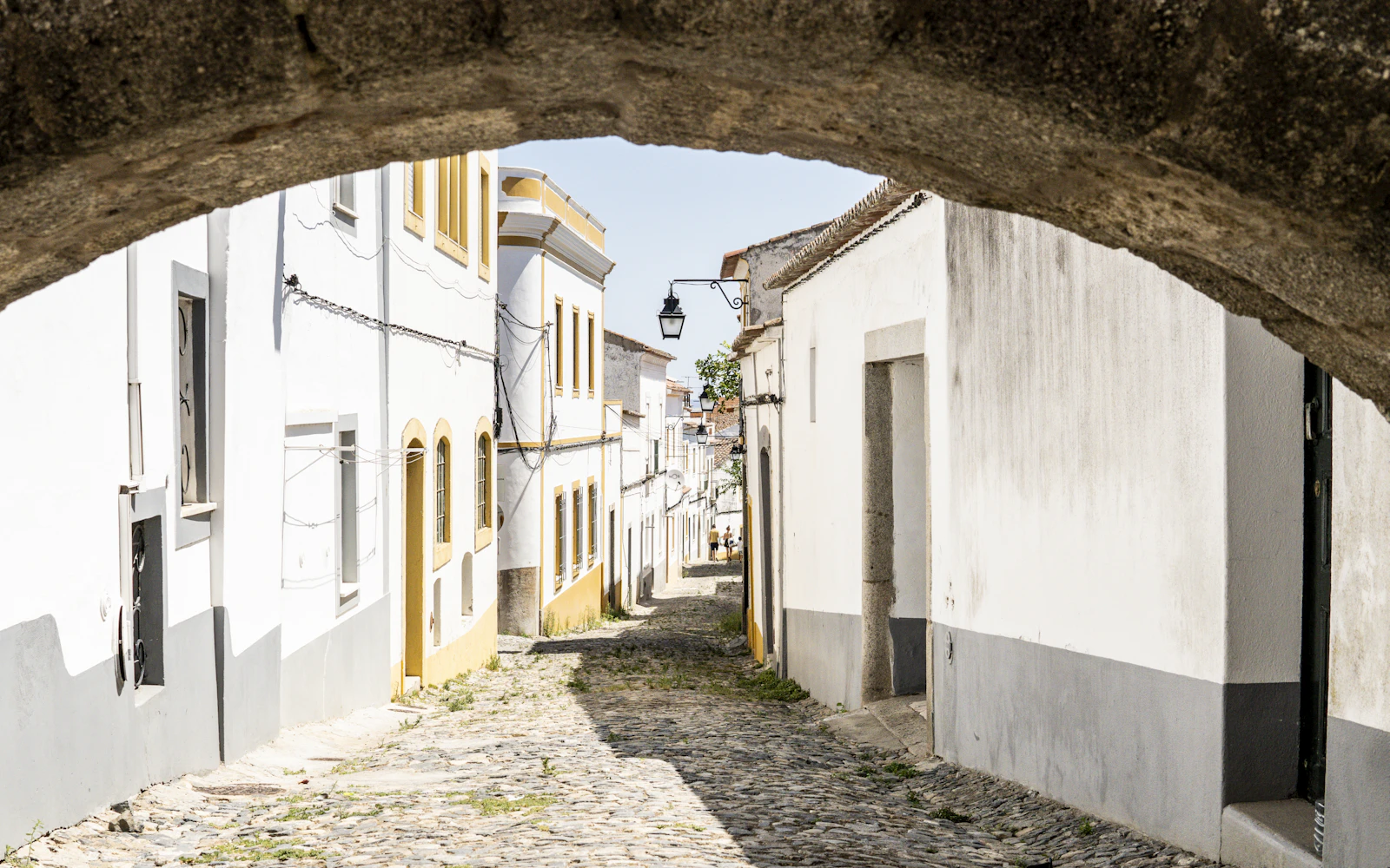 White streets and religious heritage