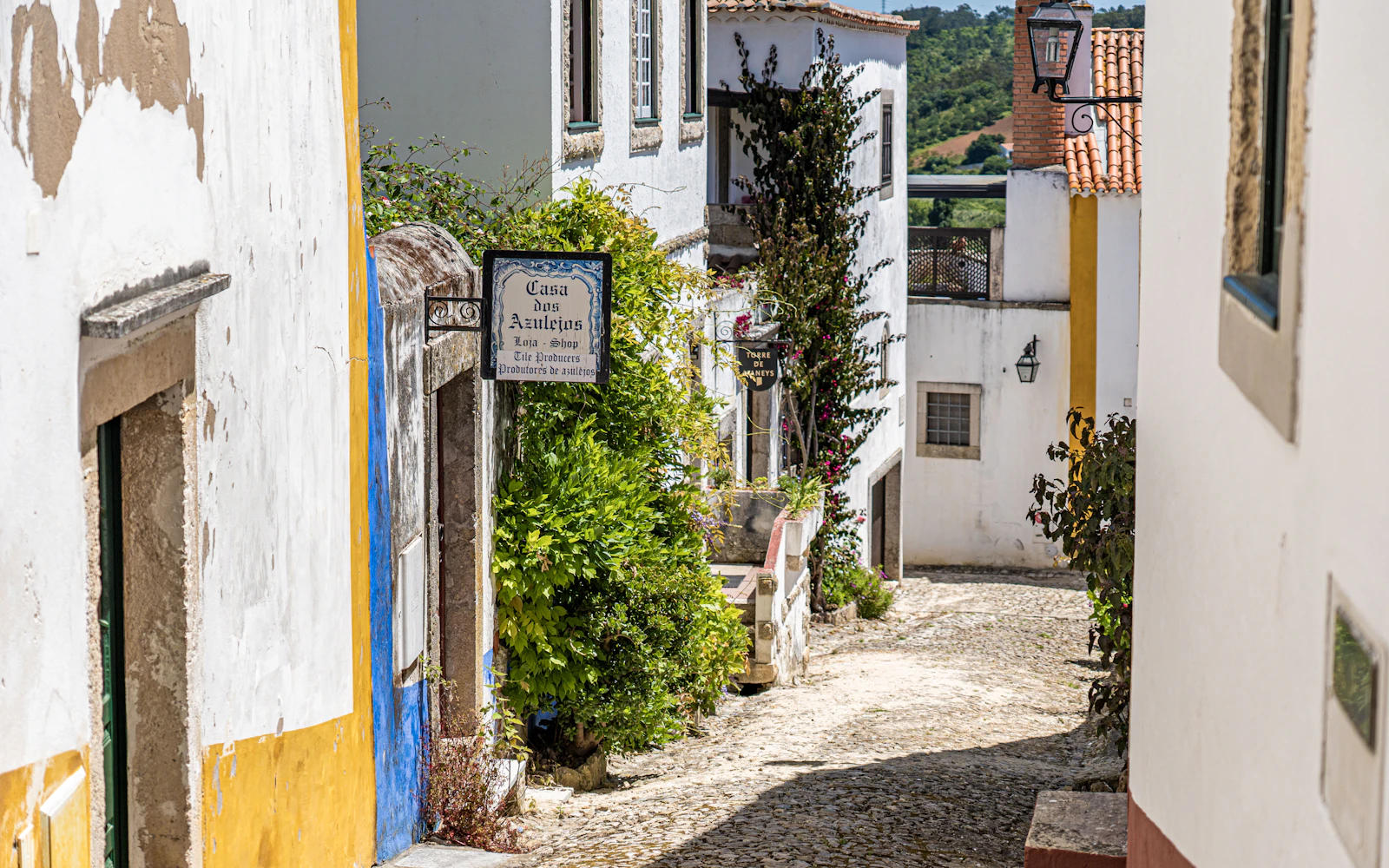 Whitewashed lanes